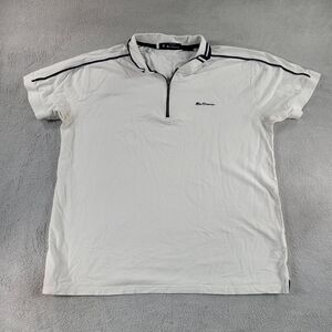 Ben Sherman White Polo with Black Accents